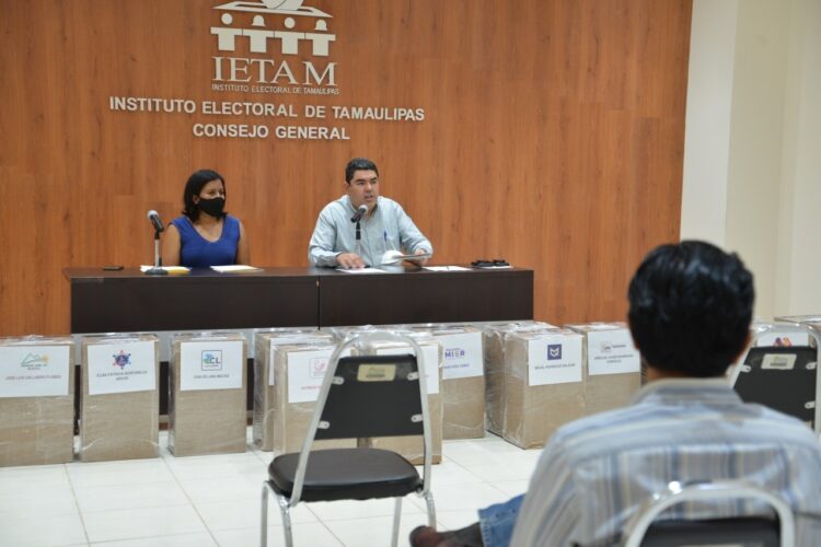 Recibe IETAM Lista Nominal que utilizarán en casillas representaciones de independientes