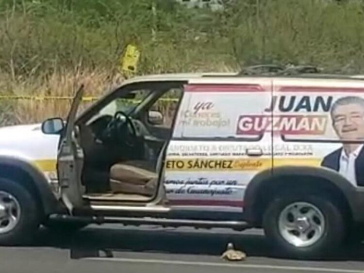 Atacan a balazos a candidato en Guanajuato