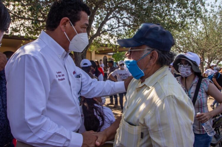 Refrendan campesinos a Mario López que darán voto masivo a Morena