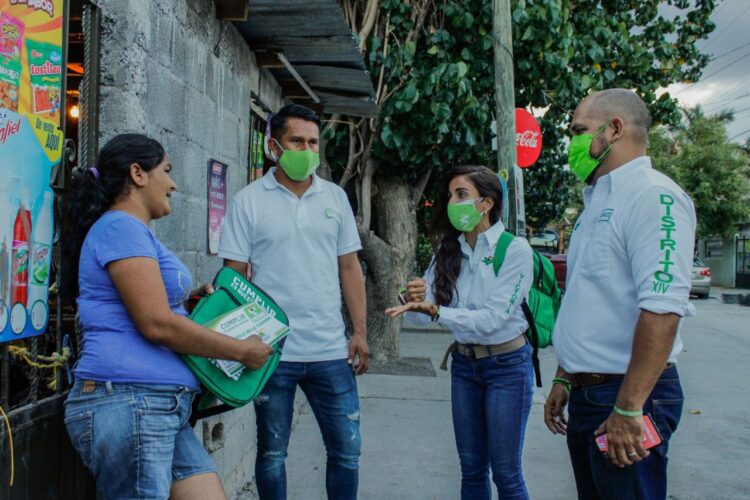 Impulsar a deportistas, compromiso de candidatos del PVEM en Victoria