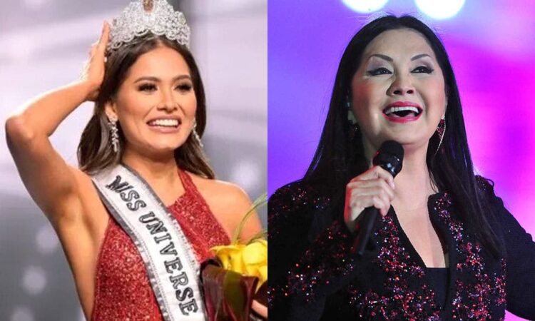 Aseguran que Andrea Meza es hija de Ana Gabriel