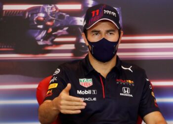 ‘Checo’ Pérez con el mejor tiempo en ensayo del GP de Mónaco