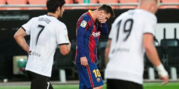 Messi ofreció ayer un almuerzo en el jardín de su domicilio a sus compañeros del Barcelona