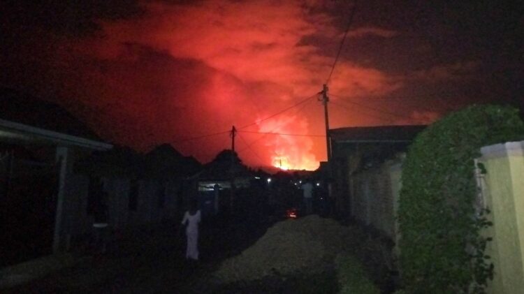 En la República Democrática del Congo suman 15 muertos por la erupción del volcán Nyiragongo