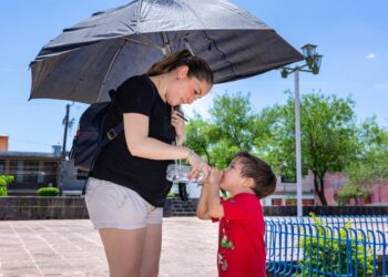 Alerta Salud por temperaturas de hasta 45°C en Tamaulipas, pide proteger a niños y ancianos