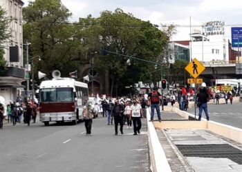 Realizan marcha en Ciudad de México a 50 años del Halconazo