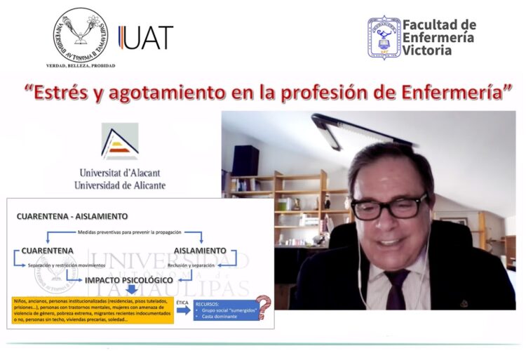 Analizan en la UAT el papel de la enfermería en el combate al COVID-19