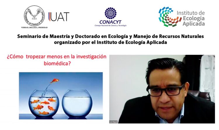 Especialista de la UAT comparte con estudiantes su experiencia en estudios de farmacología