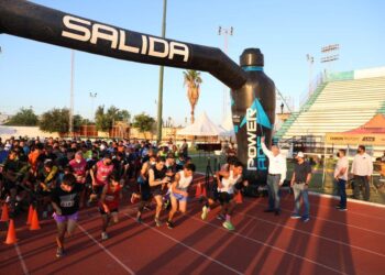 Gran asistencia a carrera atlética  del 173 aniversario de Nuevo Laredo
