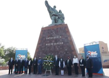 Conmemoran autoridades y sociedad 173 aniversario de Nuevo Laredo