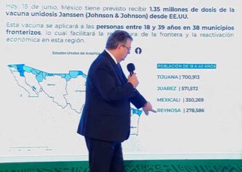 Con vacunación, México buscará que EU relaje restricciones fronterizas