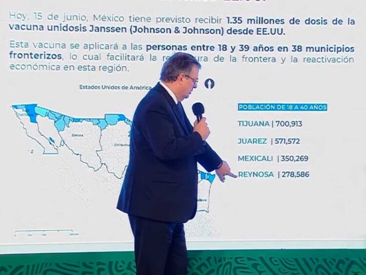 Con vacunación, México buscará que EU relaje restricciones fronterizas