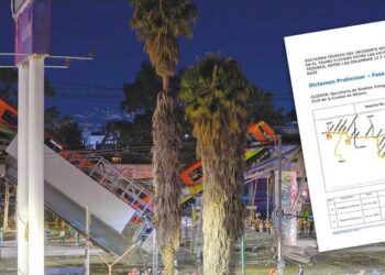 Línea 12 colapsó por falla estructural asociada a la construcción, señala peritaje independiente