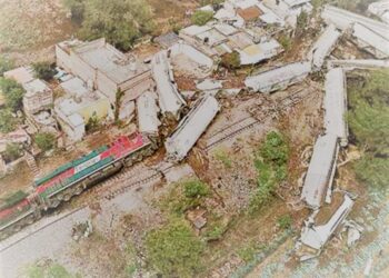 Descarrila tren en Tonalá, Jalisco; 1 muerto y 3 heridos