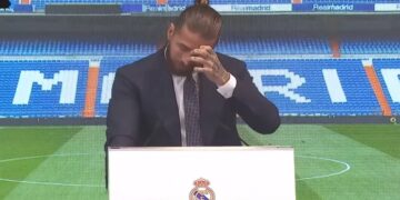 ‘Volveré’, dice Sergio Ramos entre lágrimas al despedirse del Real Madrid