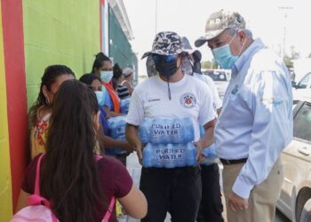 Lleva Sanmiguel agua a Colonias de Nuevo Laredo