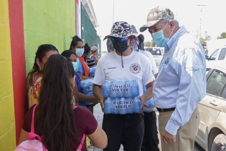 Lleva Sanmiguel agua a Colonias de Nuevo Laredo