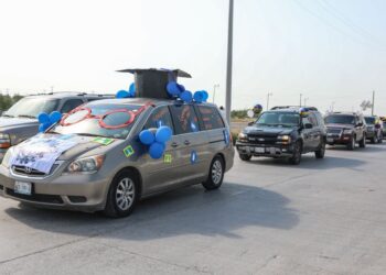 Cambian fiesta de graduación por  “gallo vehicular” Prepa de Nuevo Laredo