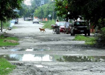 Pésimo estado de las calles en Ciudad Mante
