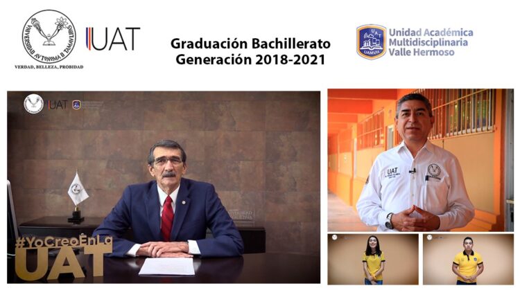 Entrega la UAT en Valle Hermoso una nueva generación de egresados de bachillerato