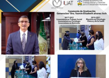 Egresan de licenciatura y posgrado en la Unidad Académica de Trabajo Social de la UAT