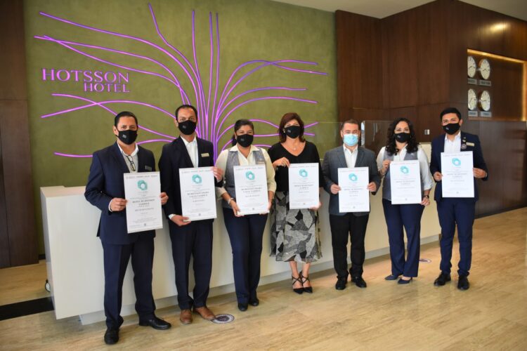 Reconocen buenas prácticas de calidad higiénica en hoteles de Tamaulipas.