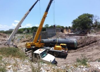 Obras de agua potable de Ciudad Ocampo, Tamaulipas