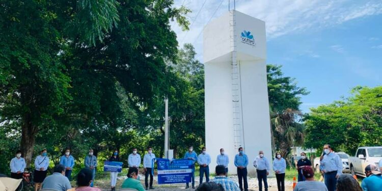 Obras de agua potable de Ciudad Ocampo, Tamaulipas