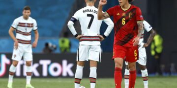 Bélgica deja fuera a Portugal en Eurocopa; va contra Italia