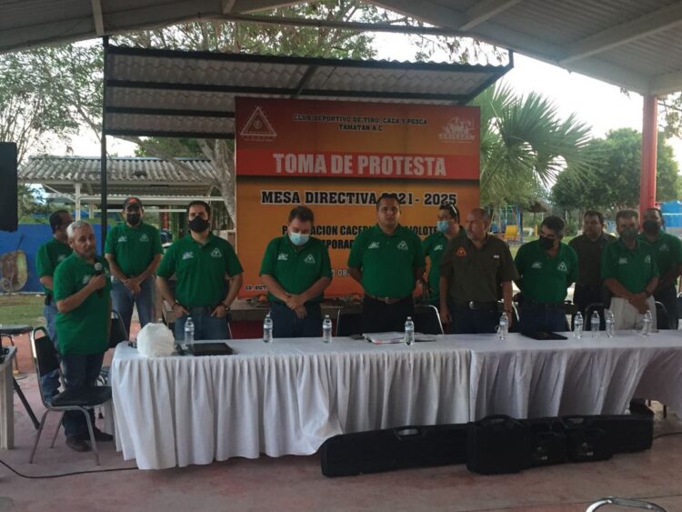 Asume Luis Eduardo García  presidencia del Club de Tiro, Caza y Pesca “Tamatán”