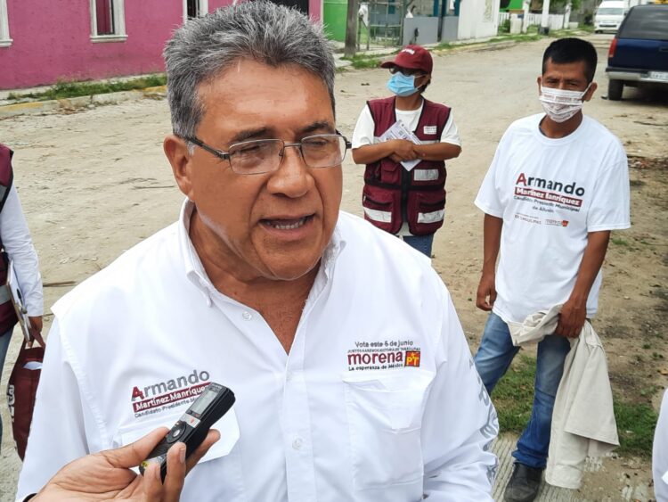 Armando Martínez denuncia robo de boletas para la alcaldía de Altamira