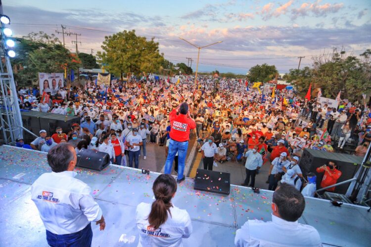 Pide dirigente nacional del PRI defender a México con el voto