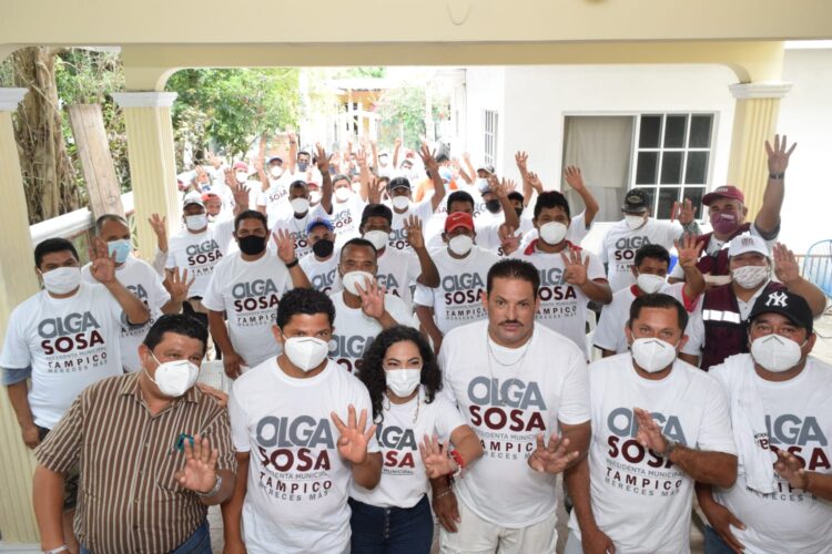 Pescadores apoyan a Olga Sosa para ser presidenta municipal de Tampico