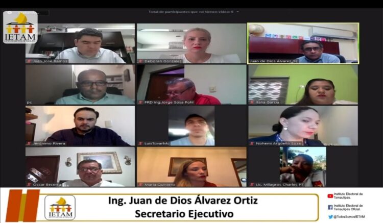 Valida IETAM acuerdo sobre sustitución de candidaturas