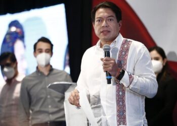 Mario Delgado anuncia ventaja de Morena en 6 estados en elección a gobernador