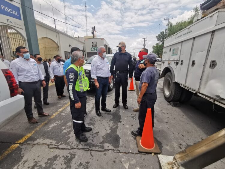 Informe de autoridades municipales  de acciones realizadas por la tromba