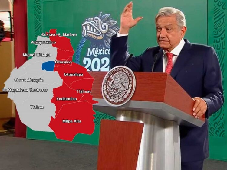 Reconoce López Obrador descalabro en CDMX; acusa ‘guerra sucia’