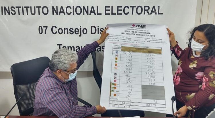 Vota más de 50 por ciento del padrón en Distinto 7, Madero