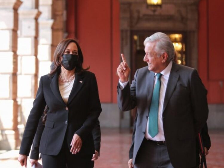 Encuentro con Kamala Harris fue trascendente y muy agradable: López Obrador