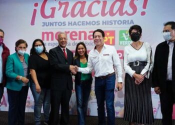 Mantendrán Morena, PT y PVEM alianza legislativa