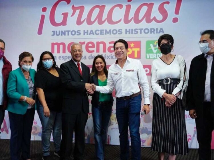 Mantendrán Morena, PT y PVEM alianza legislativa