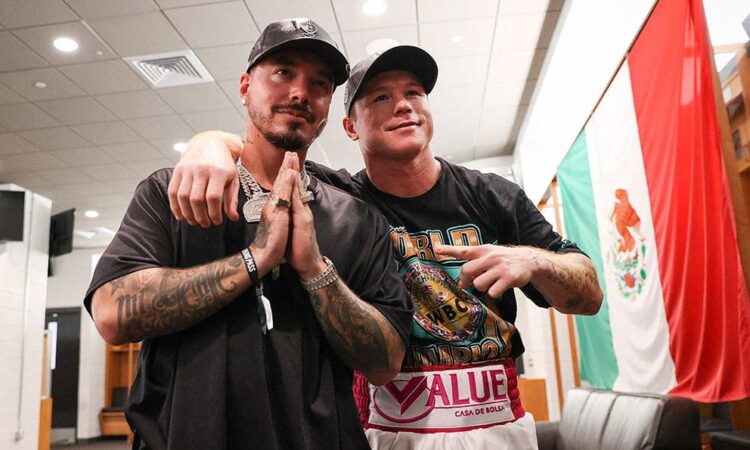 Balvin reta al ‘Canelo’ Álvarez a una pelea