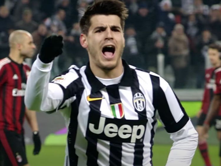 Juventus consiguió una cesión por Álvaro Morata