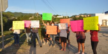 Vecinos exigen agua en colonia de Ciudad Victoria