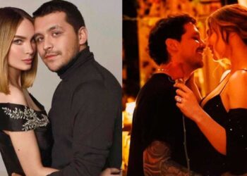 Christian Nodal y Belinda graban “Si Nos Dejan”.