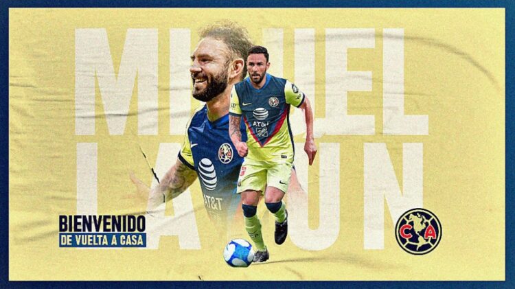 Miguel Layún regresa a Las Águilas del América