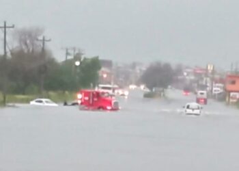 Inundadas 20 colonias de Reynosa y Díaz Ordaz