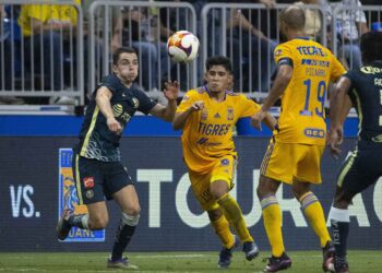 América le pega 1-0 a los Tigres del “Piojo” Herrera