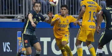 América le pega 1-0 a los Tigres del “Piojo” Herrera