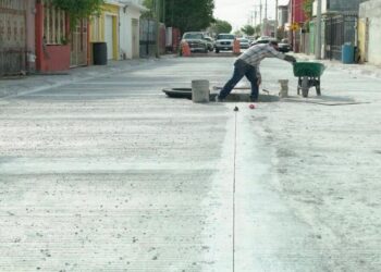 Construye Ayuntamiento de Nuevo Laredo calles nuevas en colonia 1 de Mayo